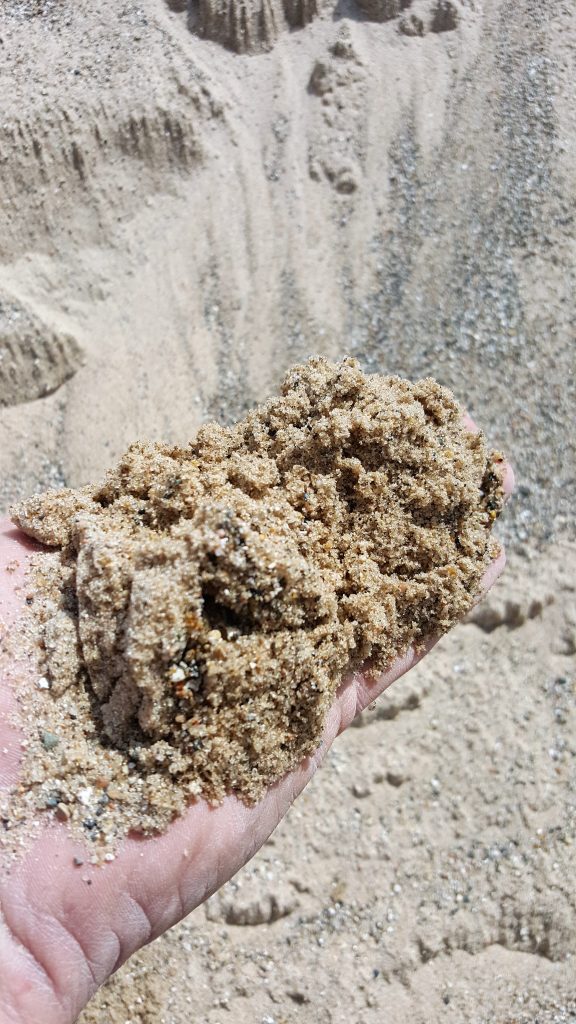 mason sand for above ground pool