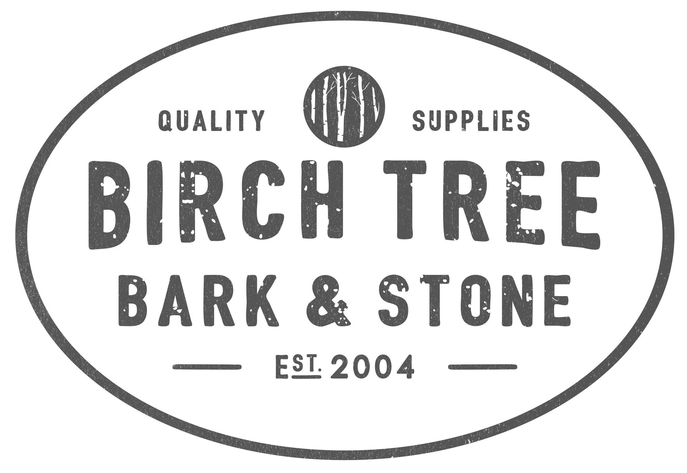 Birch Tree Bark & Stone