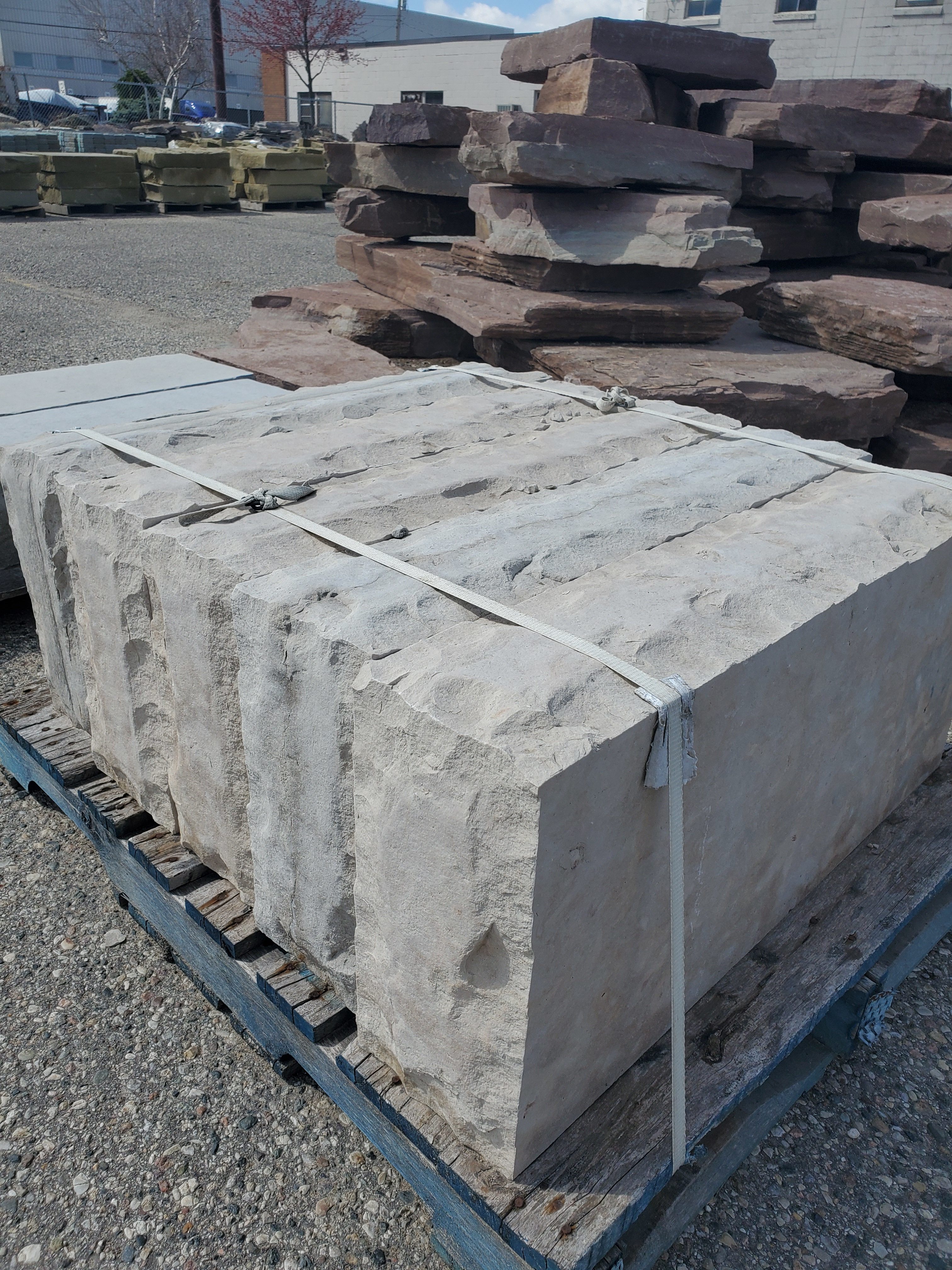 Limestone Cut Steps. Limestone Cut Steps.